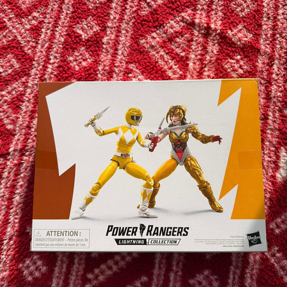 Power Rangers Lightning Collection Yellow Ranger vs Scorpina 2-Pack Hasbro NIB - Picture 6 of 6